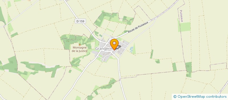 localisation de l'entreprise SCI PORTE DES CHAMPS à GRANGERMONT