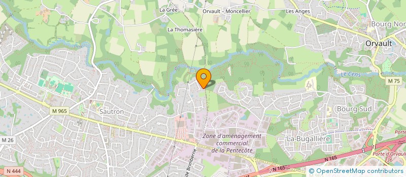 localisation de l'entreprise SCI PORTE DES CHAUMES à SAUTRON