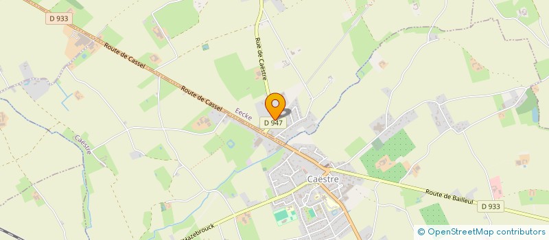 localisation de l'entreprise SCI PORTE DES FLANDRES à EECKE