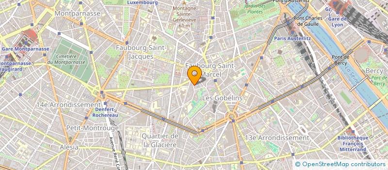 localisation de l'entreprise SCI PORTE PANET  PARIS