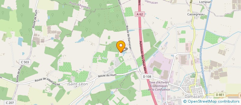 localisation de l'entreprise SCI PORTE PINT  RAZIMET