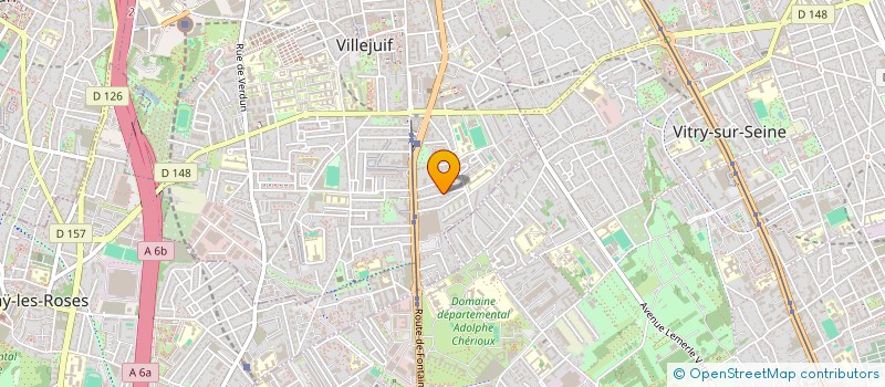 localisation de l'entreprise SCI PORTEIL DE MANTET à VILLEJUIF