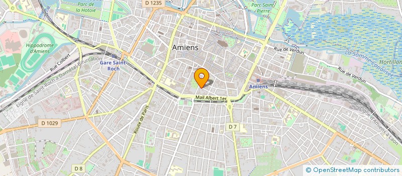 localisation de l'entreprise SCI PORTEJOIE à AMIENS