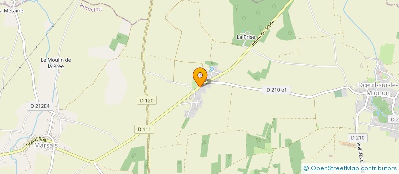 localisation de l'entreprise SCI PORTEJOIE  DUIL-SUR-LE-MIGNON