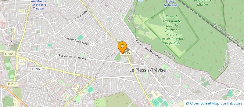 localisation de l'entreprise SCI PORTELA FAYOLLE à LE PLESSIS-TREVISE