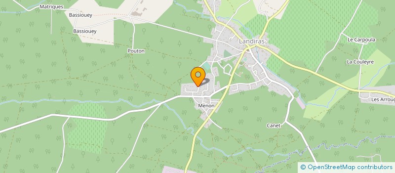 localisation de l'entreprise SCI PORTELLI  LANDIRAS