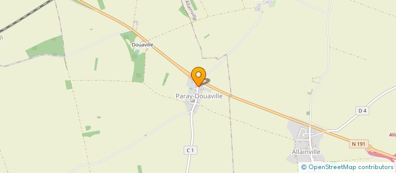 localisation de l'entreprise SCI PORTHAULT  PARAY-DOUAVILLE