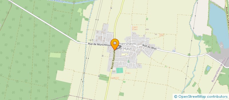 localisation de l'entreprise SCI PORTHOS  RUMERSHEIM-LE-HAUT