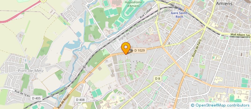 localisation de l'entreprise SCI PORTIER à AMIENS