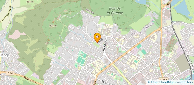 localisation de l'entreprise SCI PORTNER à THIONVILLE