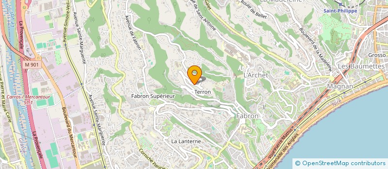 localisation de l'entreprise SCI PORTO PETRO  NICE