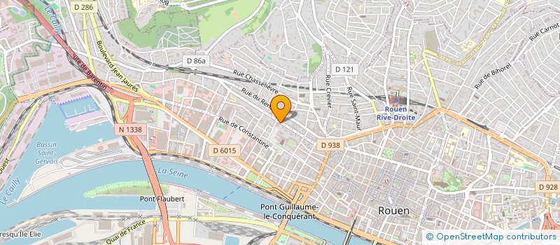 localisation de l'entreprise SCI PORTOCO à ROUEN