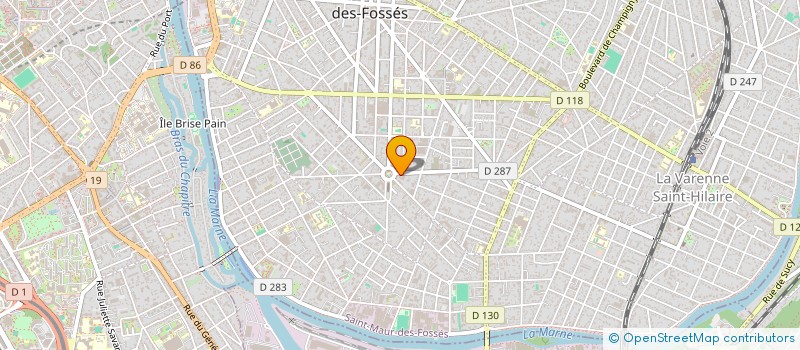 localisation de l'entreprise SCI PORTUGAL ROQUE à SAINT-MAUR-DES-FOSSES