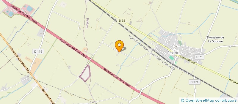 localisation de l'entreprise SCI PORTUITA  PEXIORA