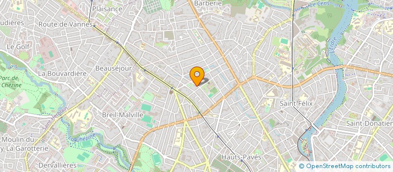 localisation de l'entreprise SCI PORZ GWEN-PIRIAC à NANTES