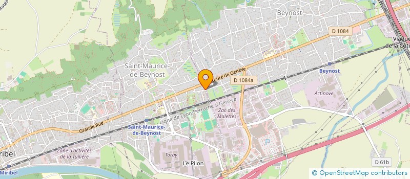 localisation de l'entreprise SCI PORZIO  SAINT-MAURICE-DE-BEYNOST