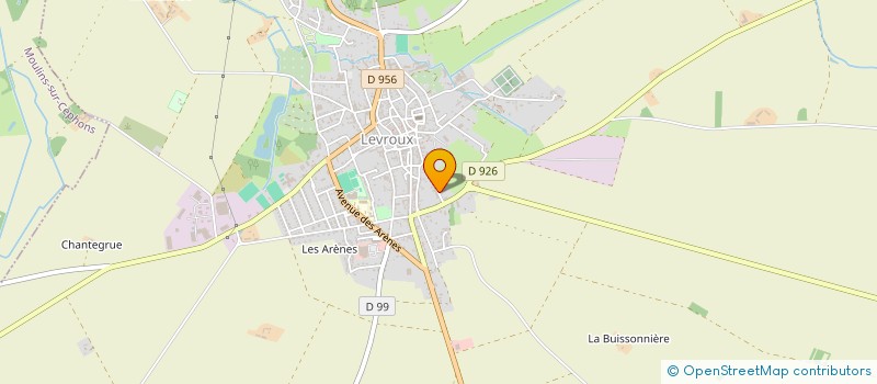 localisation de l'entreprise SCI POSEIDON à LEVROUX