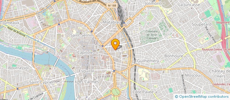 localisation de l'entreprise SCI POSOCCO à TOULOUSE