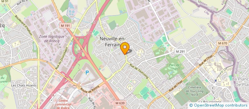 localisation de l'entreprise SCI POSSIMO à NEUVILLE-EN-FERRAIN