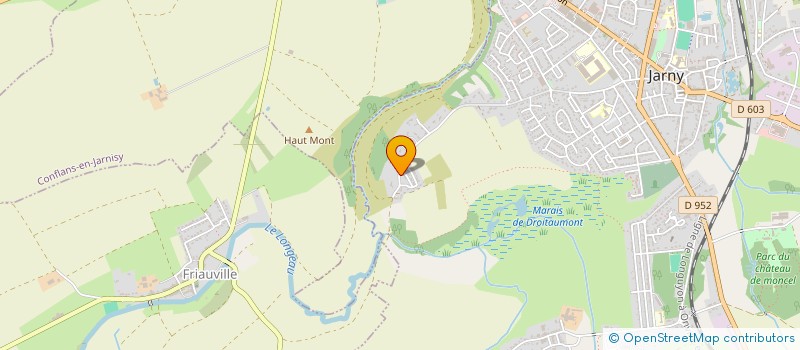 localisation de l'entreprise SCI POST  JARNY