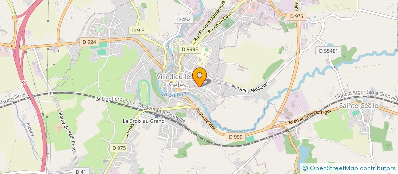 localisation de l'entreprise SCI POSTINVEST  VILLEDIEU-LES-POELES-ROUFFIGNY