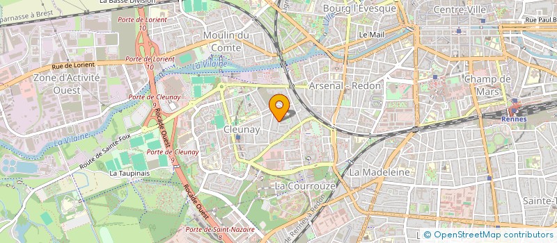 localisation de l'entreprise SCI POSTUMINUS  RENNES