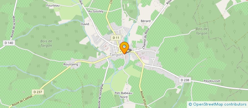 localisation de l'entreprise SCI POSTUR'IMMO  TARGON