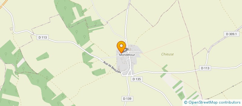 localisation de l'entreprise SCI POTAM à LE BOULLAY-LES-DEUX-EGLISES