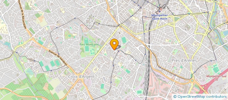localisation de l'entreprise SCI POTARD  MONTPELLIER
