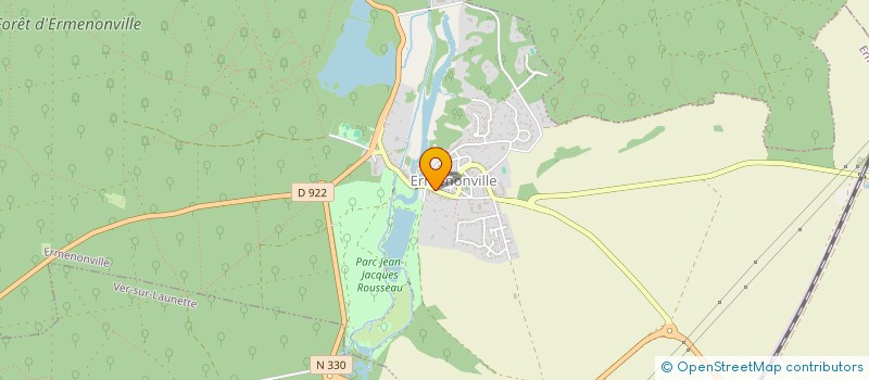 localisation de l'entreprise SCI POTARKINE  ERMENONVILLE