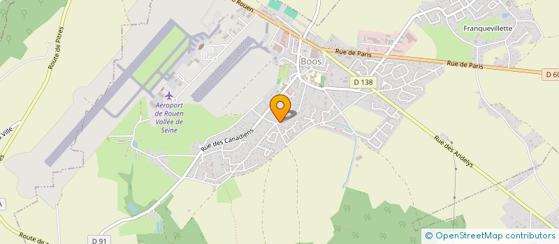 localisation de l'entreprise SCI POTERIE à BOOS