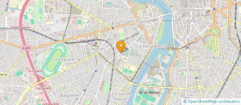 localisation de l'entreprise SCI POTET à TOULOUSE