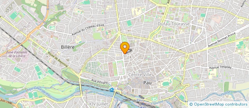 localisation de l'entreprise SCI POTHIN-CORNU à PAU