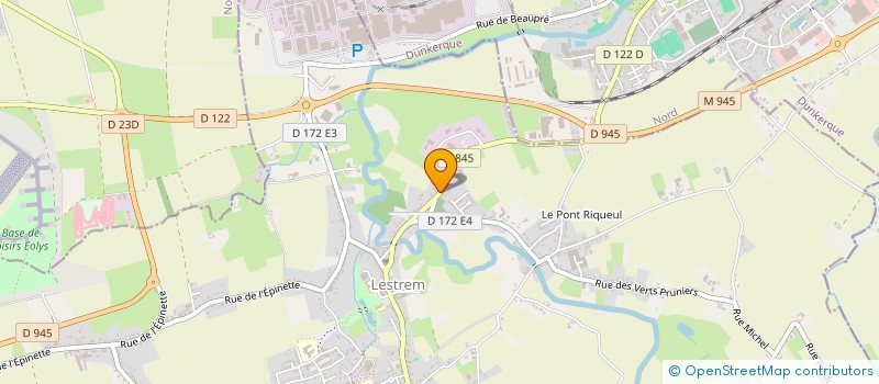 localisation de l'entreprise SCI POTIER  LESTREM