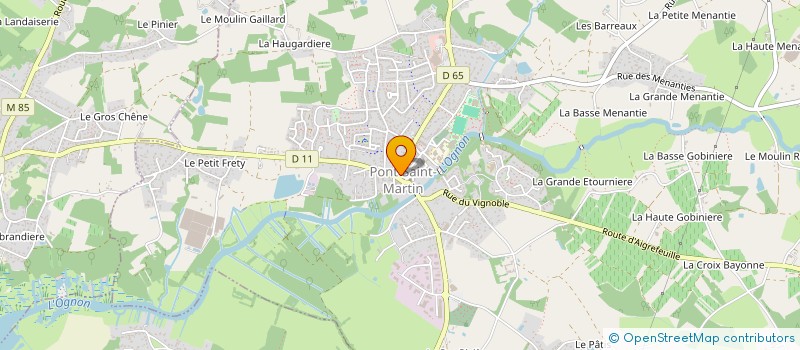 localisation de l'entreprise SCI POTIER  PONT-SAINT-MARTIN