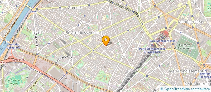 localisation de l'entreprise SCI POTIER-DELHOMME  PARIS