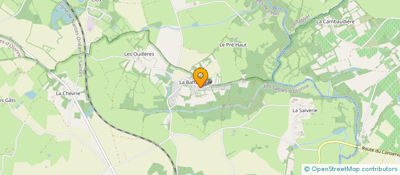 localisation de l'entreprise SCI POTIER EMMANUEL  LE CHAMP-SAINT-PERE