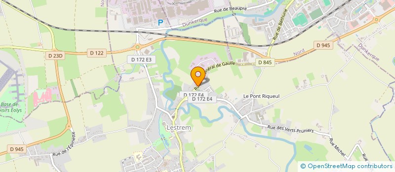 localisation de l'entreprise SCI POTIER ET FILS  LESTREM