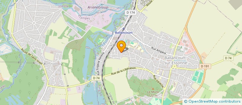 localisation de l'entreprise SCI POTIN à BALLANCOURT-SUR-ESSONNE