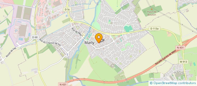 localisation de l'entreprise SCI POTIRON à MARLY