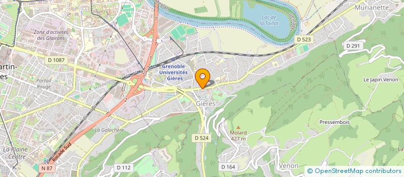 localisation de l'entreprise SCI POTO  MONTCHABOUD