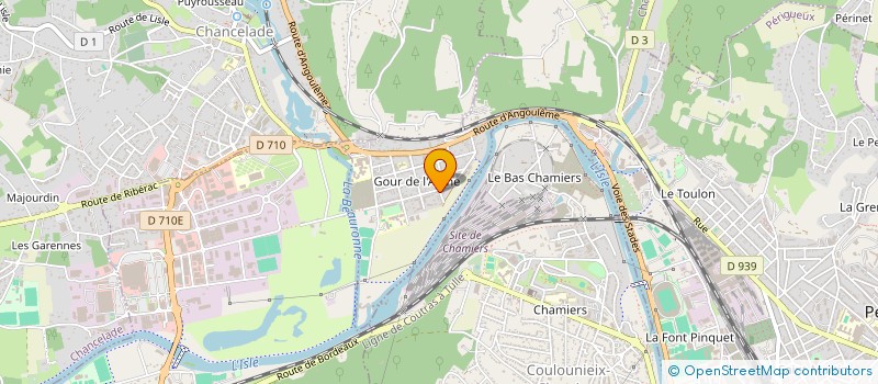 localisation de l'entreprise SCI POTOSI à PERIGUEUX