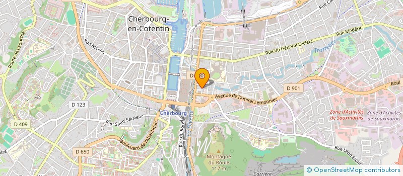 localisation de l'entreprise SCI POTTER à CHERBOURG-EN-COTENTIN