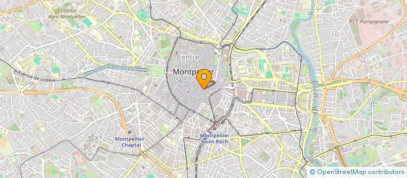 localisation de l'entreprise SCI POU QUI RIT à MONTPELLIER