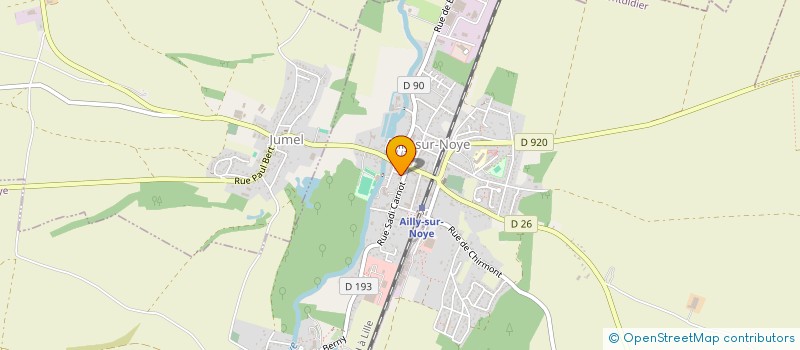 localisation de l'entreprise SCI POUCET à AILLY-SUR-NOYE