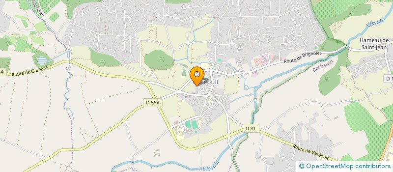 localisation de l'entreprise SCI POUCHKINE  GAREOULT