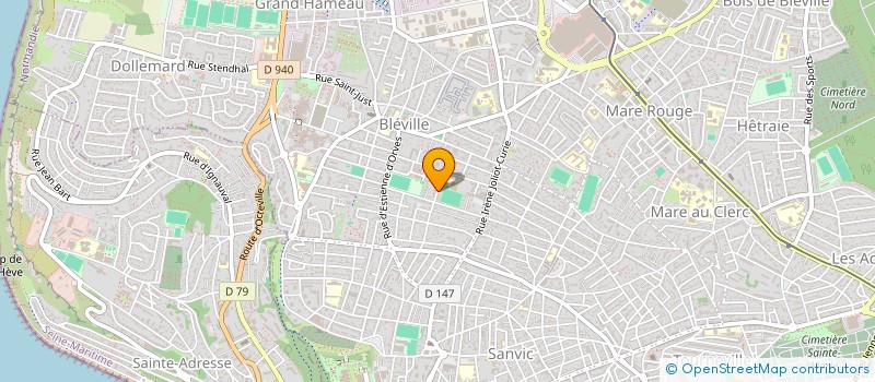 localisation de l'entreprise SCI POUDURAC à LE HAVRE