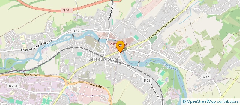 localisation de l'entreprise SCI POUEY-LAURENTJOYE IMMOBILIER  MAGNAC-SUR-TOUVRE