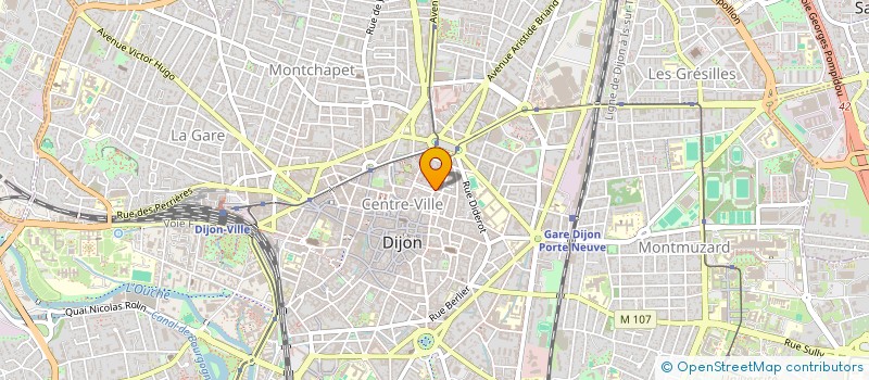 localisation de l'entreprise SCI POUFFIER à DIJON