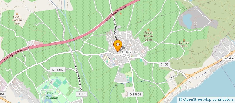 localisation de l'entreprise SCI POUGAULT  MONTPELLIER